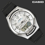 CASIO 카시오 남성용 손목/전자/군인시계/AQ-180W-7B