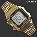 CASIO 카시오 남녀공용 손목시계/A178WGA-1A