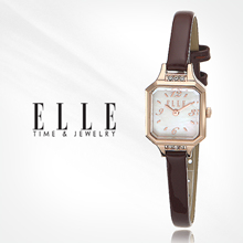 EG1307ELERBR <br>엘르/elle <br>한국본사正品 <br>공식지정업체 <br>여자손목시계
