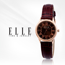 EG1315LLRBR <br>엘르/elle <br>한국본사正品 <br>공식지정업체 <br>여자손목시계