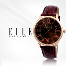EG1315MMRBR <br>엘르/elle <br>한국본사正品 <br>공식지정업체 <br>여자손목시계